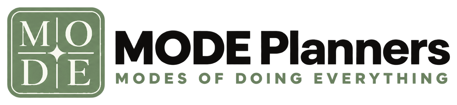 MODE Planners - Modes Of Doing Everything